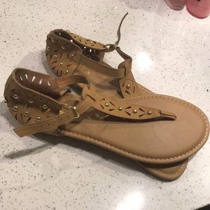 Rouge Helium sandals with straps